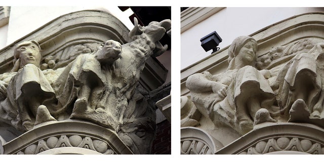 El trabajo de restauración escultórica atrae risas y recuerdos en España