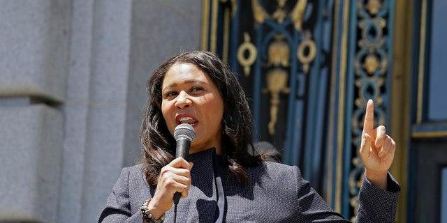 <br /> San Francisco Mayor London Breed speaks outside San Francisco City Hall on June 1, 2020. (Associated Press) “/></source></source></picture></div>
<div class=