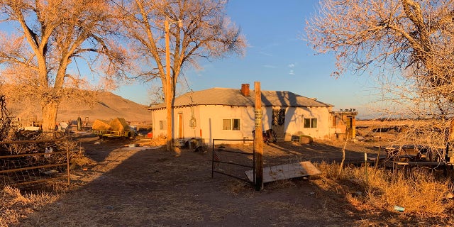 This photo released by the Colorado Bureau of Investigation shows one of two properties where skeletal remains were found, about 20 miles south-southeast of Alamosa, Colo., on Wednesday, Nov. 18, 2020. (Colorado Bureau of Investigation via AP)