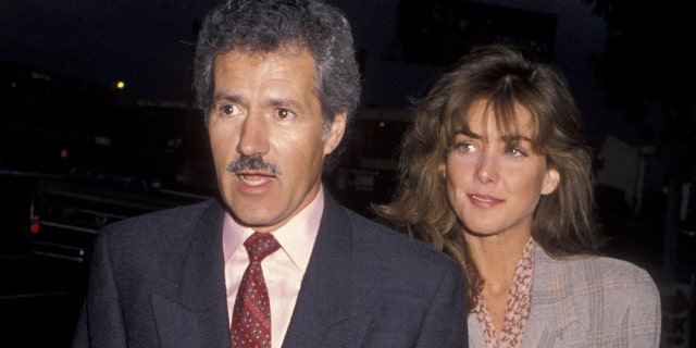 Alex Trebek and wife Jean in 1990. (Photo by Ron Galella, Ltd./Ron Galella Collection via Getty Images)