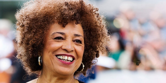 Activist Angela Davis arrives for the gala presentation of the film "Free Angela and All Political Prisoners", based on her life, at the 37th Toronto International Film Festival, September 9, 2012.    REUTERS/Mark Blinch 