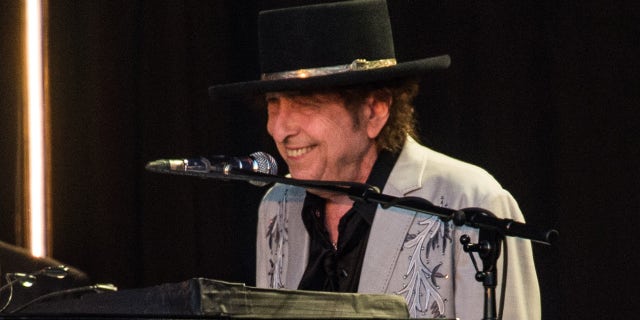 Bob Dylan performing in 2019. 