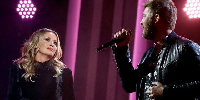 Carly Pearce and Charles Kelley of Lady A pre-recorded their CMA Awards performance after Lee Brice tested positive for coronavirus. (Photo by Terry Wyatt/Getty Images for CMA)