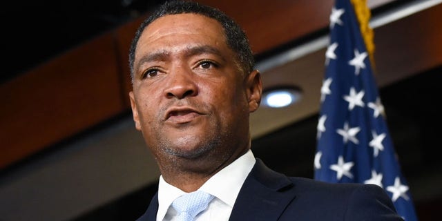 Representative Cedric Richmond, a Democrat from Louisiana, speaks during a news conference on Capitol Hill in Washington, D.C., U.S., on Wednesday, July 1, 2020. (Erin Scott/Bloomberg via Getty Images)