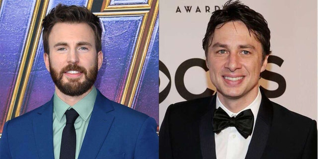 Chris Evans and Zach Braff will 'never forget' those who supported President Trump. 