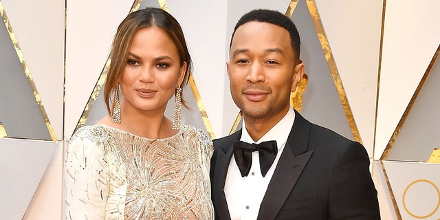 Chrissy Teigen and John Legend celebrated Biden's intended victory by dancing to `` FDT, '' an anti-Trump protest song.  (Photo by Steve Granitz / WireImage)