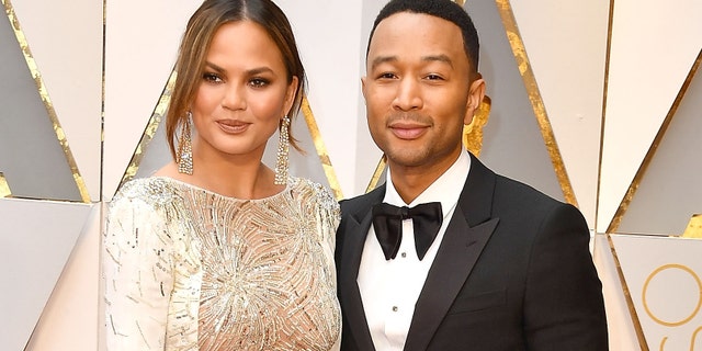 Chrissy Teigen and John Legend celebrated Biden's projected victory by dancing to 'FDT,' an anti-Trump protest song. (사진 : Steve Granitz / WireImage)