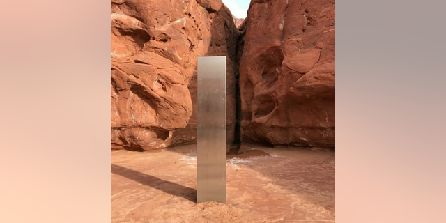 The mysterious monolith went viral after being discovered.