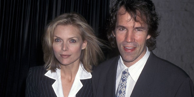 Michelle Pfeiffer and David E. Kelley married in 1993. (Photo by Ron Galella, Ltd./Ron Galella Collection via Getty Images)