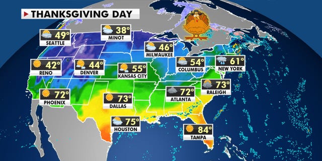 Thanksgiving Day, 2020 Forecast.