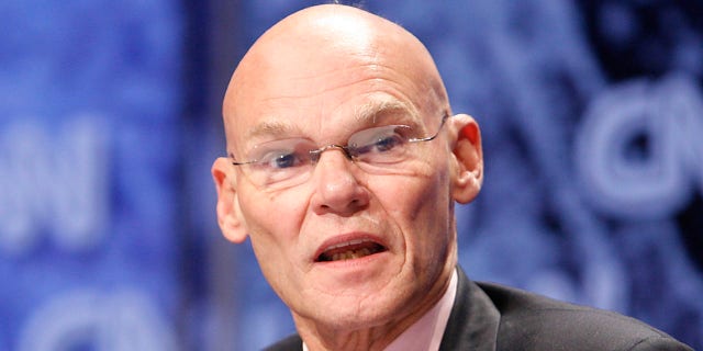 James Carville at the CNN Election Breakfast 2007 at Gotham Hall Oct. 16, 2007, in New York City.