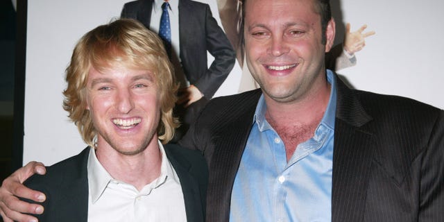 Owen Wilson and Vince Vaughn, yes, were probably doing another 'Wedding Crashers'. (Photo by Gregory Pace / FilmMagic)