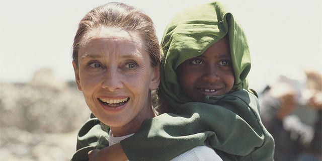 Audrey Hepburn was also a celebrated humanitarian.