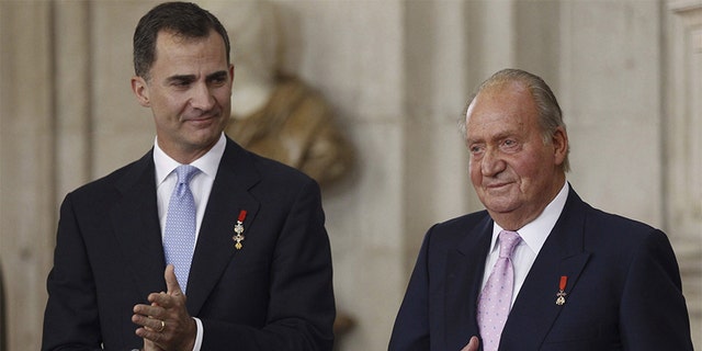 In 2014, Juan Carlos abdicated the throne in favor of his son Felipe, 52.