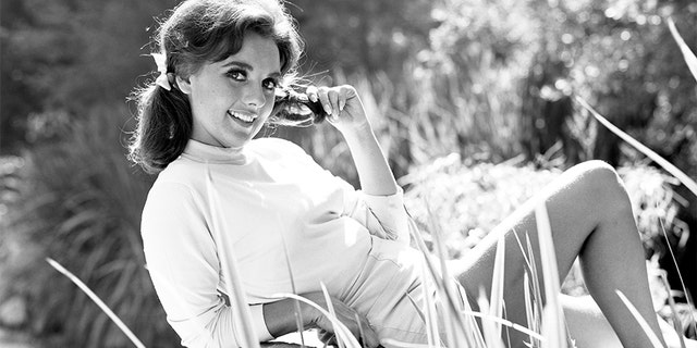 Dawn Wells portrays Mary Ann Summers in the CBS television program "Gilligan's Island."