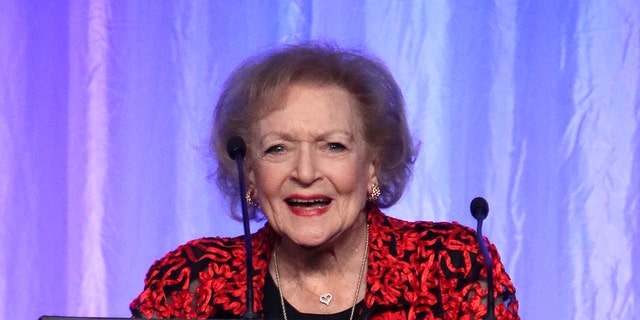 In 2019, Alex Trebek jokingly 'nominated' actress Betty White as a 'Jeopardy!' replacement. (Photo by David Livingston/Getty Images)