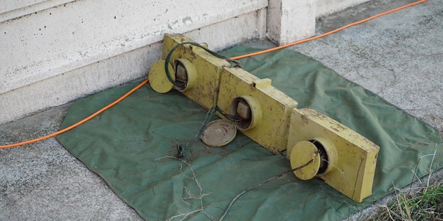 A photo of the IEDs that Israeli officials say were planted by a Syrian cell under Iranian guidance and direction. (Israel Defense Forces)
