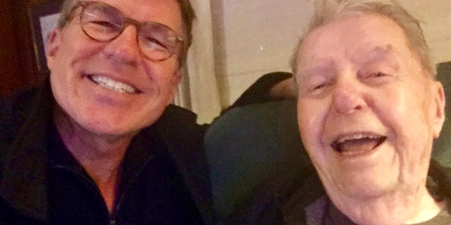 Greg Palkot and his father, Thanksgiving 2019.