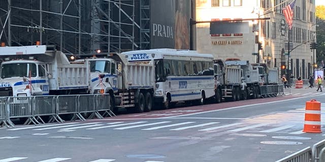 New York City's Fifth Avenue, in the area of Trump Tower, Nov. 4, 2020 (Fox News)