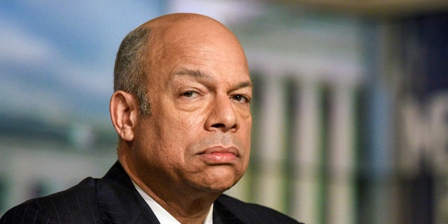 Jeh Johnson, Former Secretary of Homeland Security, appears on "Meet the Press" in Washington, D.C., Sunday, Feb. 24, 2019. (Photo by: William B. Plowman/NBC/NBC Newswire/NBCUniversal via Getty Images)