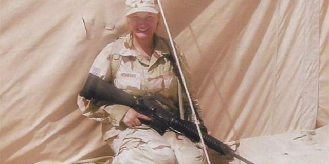 “I joined the Army straight out of high school in 2003, shortly after US forces invaded Iraq. My first, and favorite duty station after basic training and AIT, was Camp Kyle, Korea where I worked in the Motor Pool as a 92A. We transferred to Hunter Army Airfield, GA to train for our deployment. We deployed to Mosul, Iraq in 2005. In Iraq, I did logistic patrols (convoys) as a driver with my unit. About six months into deployment, I was attached to the 172nd Stryker Brigade to conduct raids in Mosul and Fallujah. I searched females and children, as well as ensuring fellow soldiers were safe to complete their mission, capturing suspects. After Iraq, I went to Fort Irwin to finish my time in the service” - Jessica, Army, 4 years