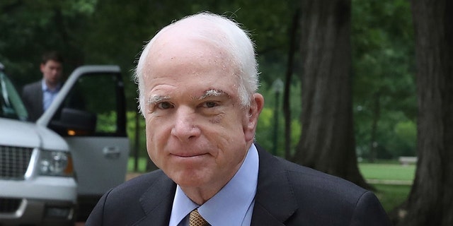 Wednesday marks three years since U.S. Sen. John McCain, R-Ariz., died from a bout with cancer. (Getty Images)