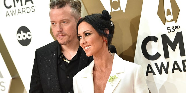 Jason Isbell says he and Amanda Shires are returning their Country Music Association memberships after the organization's 2020 awards did not pay tribute to deceased stars John Prine, Jerry Jeff Walker and Billy Joe Shaver.  (Photo by John Shearer / WireImage)