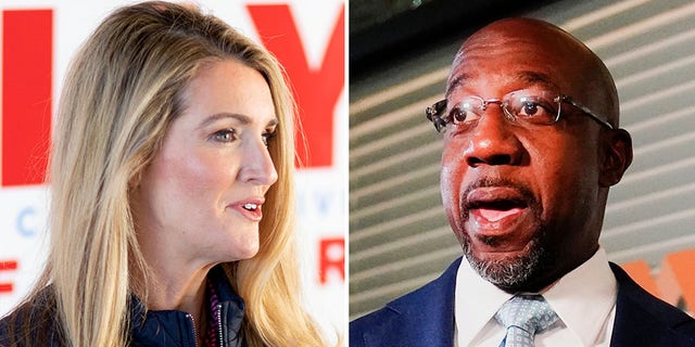 Sen. Kelly Loeffler (Left) and Raphael Warnock (Right) are in a run-off election for Georgia's U.S. Senate seat that could decide the body's agenda for the coming two years. (AP)