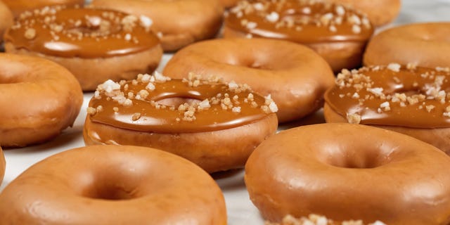 Krispy Kreme has announced that it will add a Caramel Flavored Glazed Donut and Double Salted Caramel Crunch Donut to its lineup.