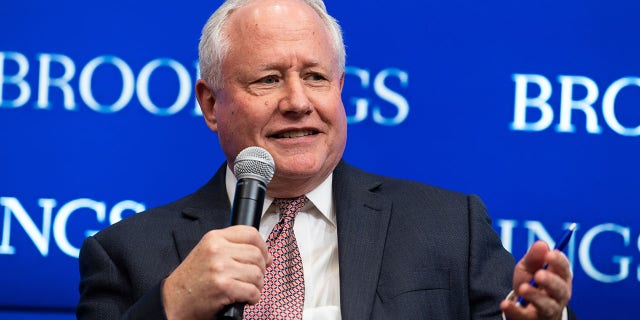 The Bulwark editor-at-large Bill Kristol is hoping to defeat CNN's Brian Stelter and clinch a spot in the Final Four. (Photo by Michael Brochstein/SOPA Images/LightRocket via Getty Images)