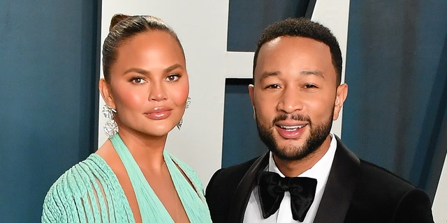 Former model Chrissy Teigen says she’ll ‘never’ be pregnant again following second-trimester pregnancy loss in October 2020. (Photo by Allen Berezovsky/Getty Images)