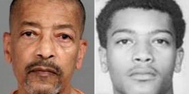 Face photos of Leonard Moses (68 years old), taken in 2020 and 1968