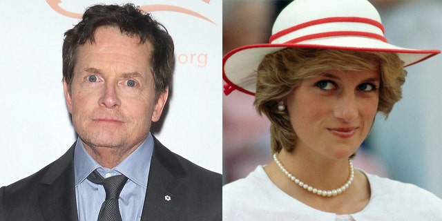 Michael J. Fox said he sat next to Princess Diana at the 1985 premiere of 