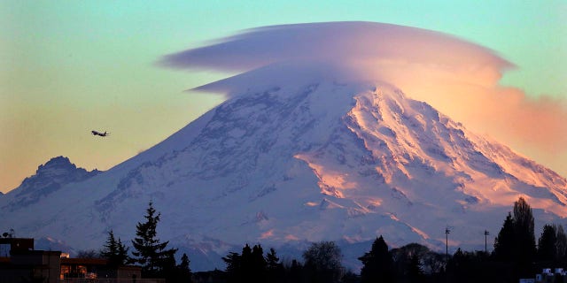 Knapinski was airlifted off the mountain on Nov. 8 to Harborview Medical Center in Seattle after getting lost in whiteout conditions. (AP Photo/Elaine Thompson, File)