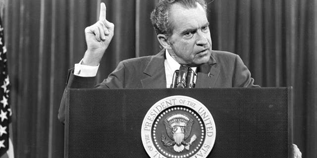 Boot claimed that DeSantis was more like the "unpleasant" President Richard Nixon than Donald Trump. (AP Photo)