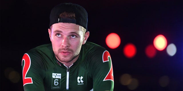 Owain Doull is pictured in 2019. On Monday, he brought a lost dog home using his headphones as a makeshift leash.  (Photo by Alex Davidson/Getty Images)