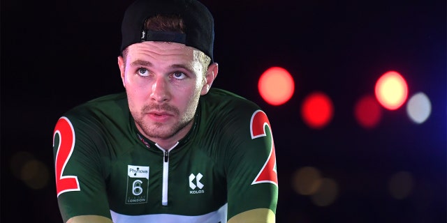 Owain Doull is pictured in 2019. Maandag, he brought a lost dog home using his headphones as a makeshift leash. (Photo by Alex Davidson/Getty Images)