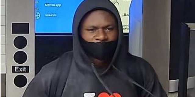 Surveillance video showed the suspect