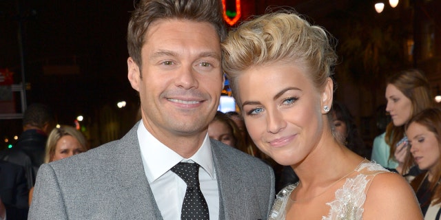 Julianne Hough opened up about her relationship with Ryan Seacrest.