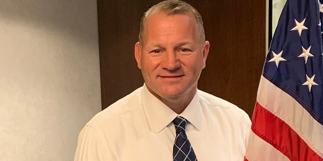 Rep.-elect Troy Nehls, R-Texas, at new member orientation in Washington DC in November 2020. (Marisa Schultz/Fox News)