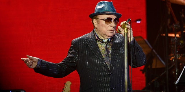 Van Morrison performs on stage during Music For The Marsden 2020 at The O2 Arena on March 03, 2020, in London, England. (Photo by Gareth Cattermole/Gareth Cattermole/Getty Images)