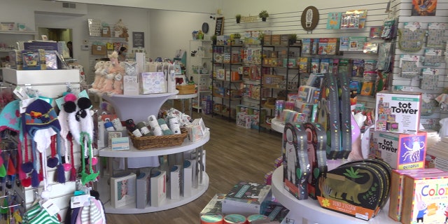 Zoolikins children's boutique in Scottsdale, Ariz., is busy preparing for Small Business Saturday and holiday traffic (Stephanie Bennett/Fox News).