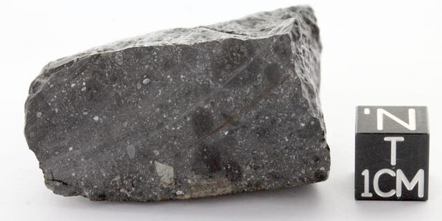 Martian meteorite NWA 7533 is worth more than its weight in gold. (Credit: University of Copenhagen/Deng et al.)