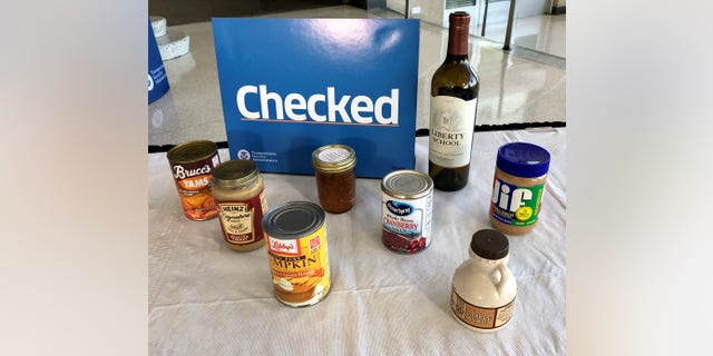 Liquids, sprays and spreads that exceed 3.4 ounces should be packed in checked baggage. (Transportation Security Administration)