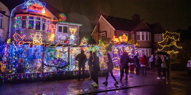 This year’s lighting event was apparently scaled back due to the ongoing coronavirus pandemic, although it was streamed online.