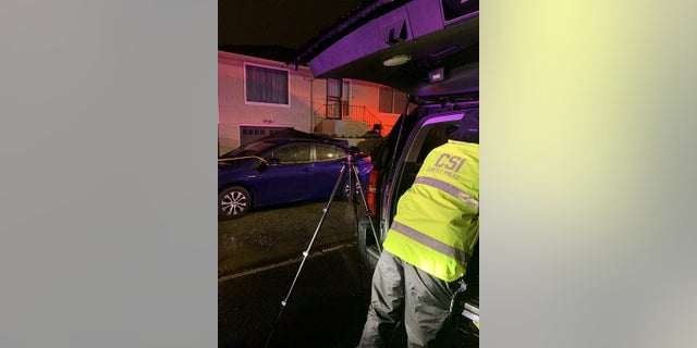 A Seattle police crime scene investigator is at the scene of a homicide Monday morning. The city has recorded 55 murders this year, compared to 28 last year, according to police figures.