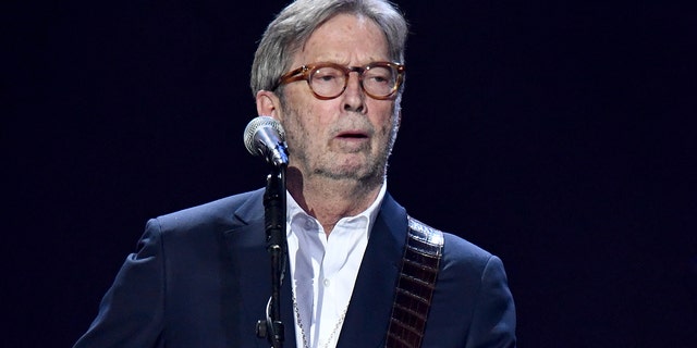 Eric Clapton performs onstage during Music For The Marsden 2020 at The O2 Arena on March 3, 2020 in London, England.  (Photo by Gareth Cattermole / Gareth Cattermole / Getty Images)