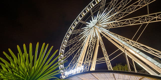 Costes Restaurant partnered with the Budapest Eye ferris wheel to bring a unique socially-distanced dining experience during the coronavirus pandemic. 