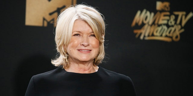 Martha Stewart commented on her 'thirst trap' poolside selfie from over the summer.