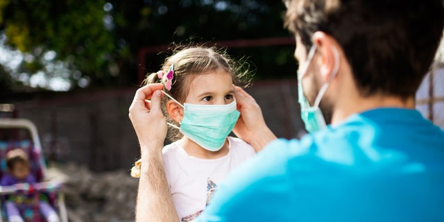 Giving the child a choice in mask material can also help alleviate some hurdles.